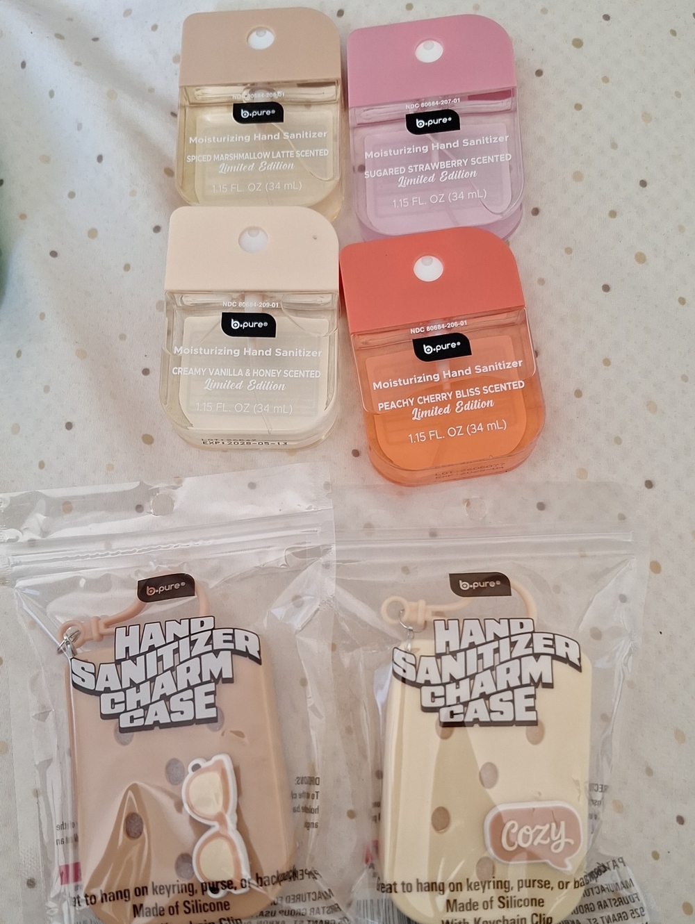 B-pure Hand Sanitizer Charm Case